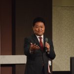 橋本社長挨拶-アベヤス創業100周年記念式典